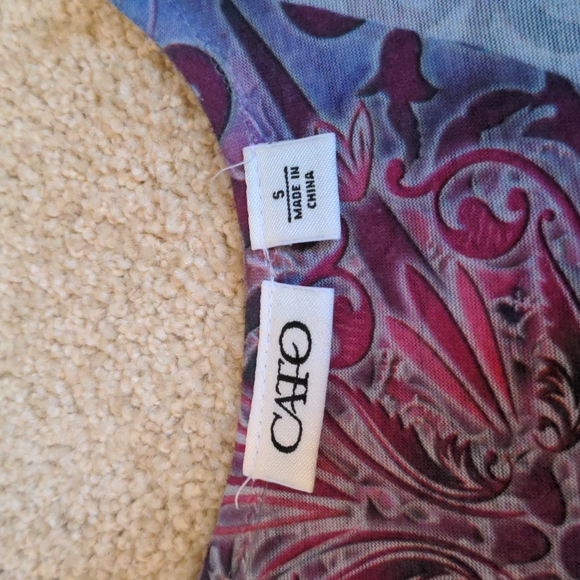 Silky Purple Mandala Tie Dye Hippie Racerback Top - Picture 6 of 6